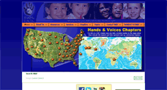 Desktop Screenshot of handsandvoices.org